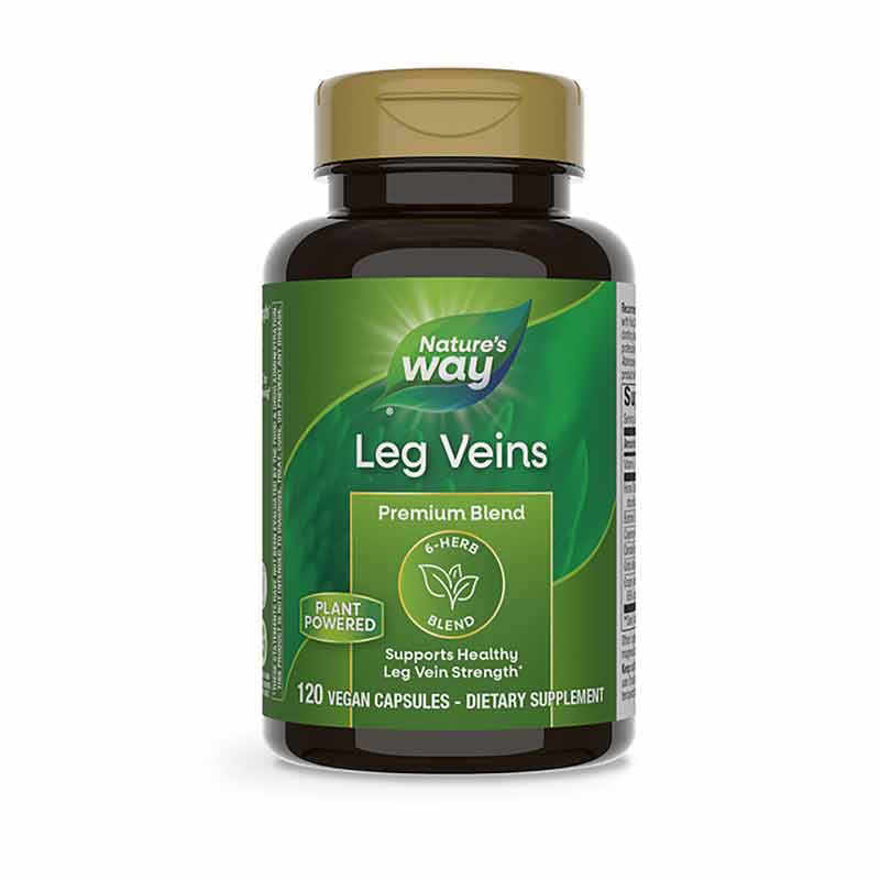 Leg Veins, 120 Veg Capsules, by Natures Way