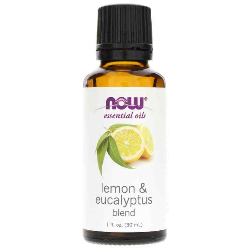 Lemon & Eucalyptus Essential Oil Blend, by NOW Foods