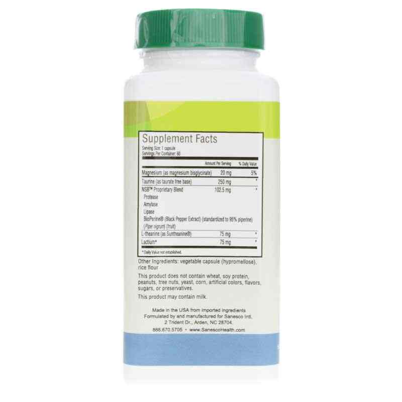Lentra GABA Receptor Formula, 60 Capsules, by Sanesco, image #2