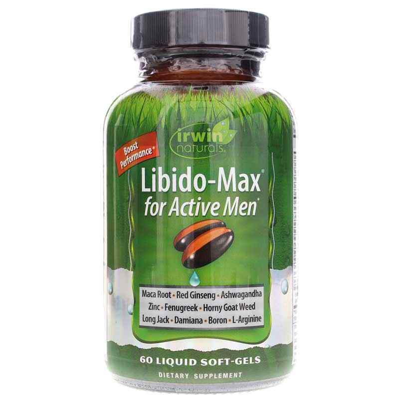 Libido-Max for Active Men, by Irwin Naturals