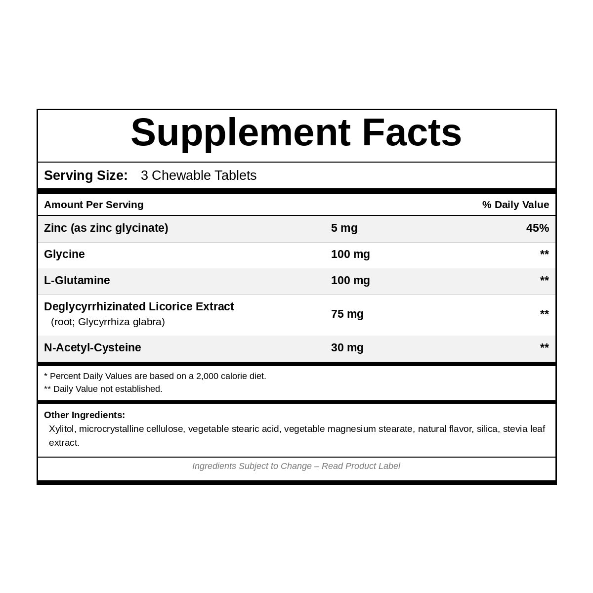 Licorice DGL Pro, 90 Chewable Tablets, by NutriDyn