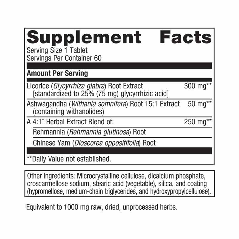 Licorice Plus, 60 Tablets, by Metagenics, image #2