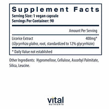Licorice Root Extract 400 Mg, by Vital Nutrients, image #4