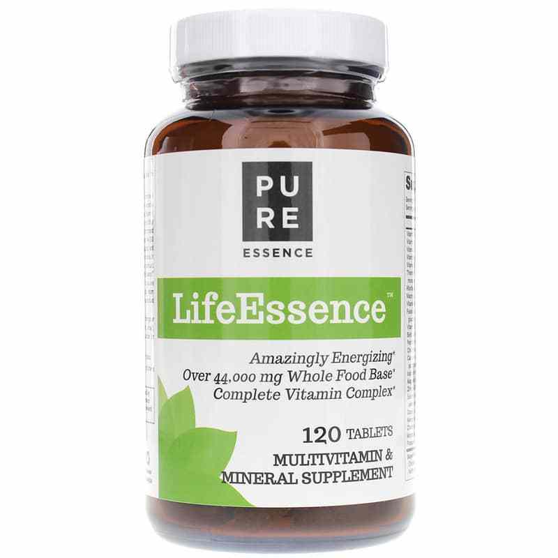 Life Essence Multivitamin, 120 Tablets, by Pure Essence Labs