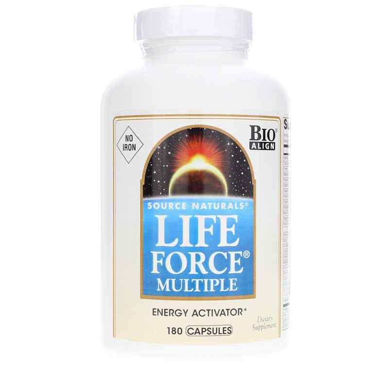 Life Force Multiple No Iron Capsules, by Source Naturals