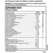 Life Guard Chewables Multivitamin/Mineral, by PERQUE, image #2