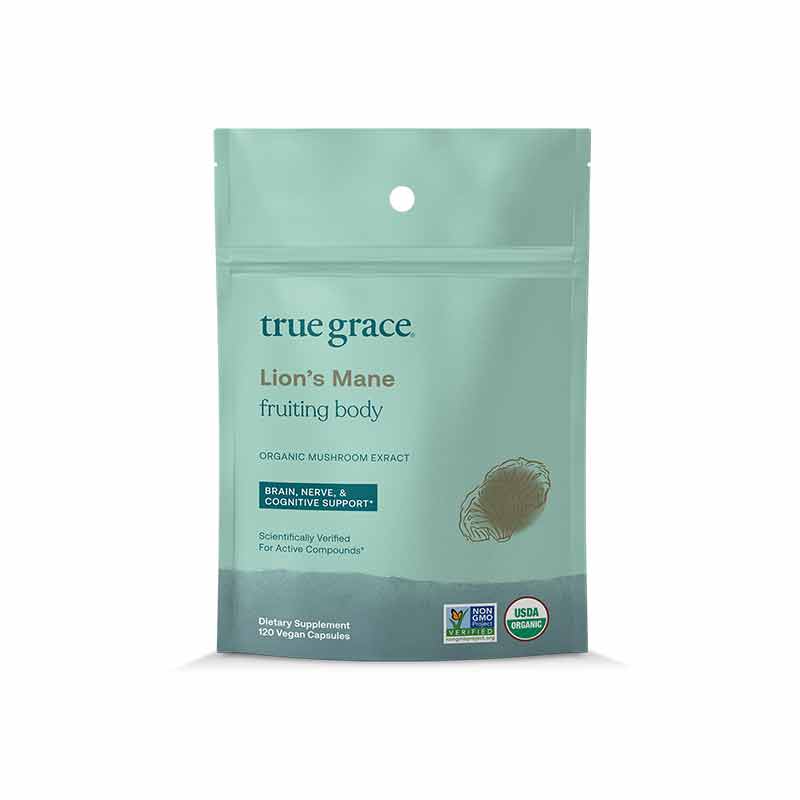 Lion's Mane, 120 Vegan Capsules, by True Grace