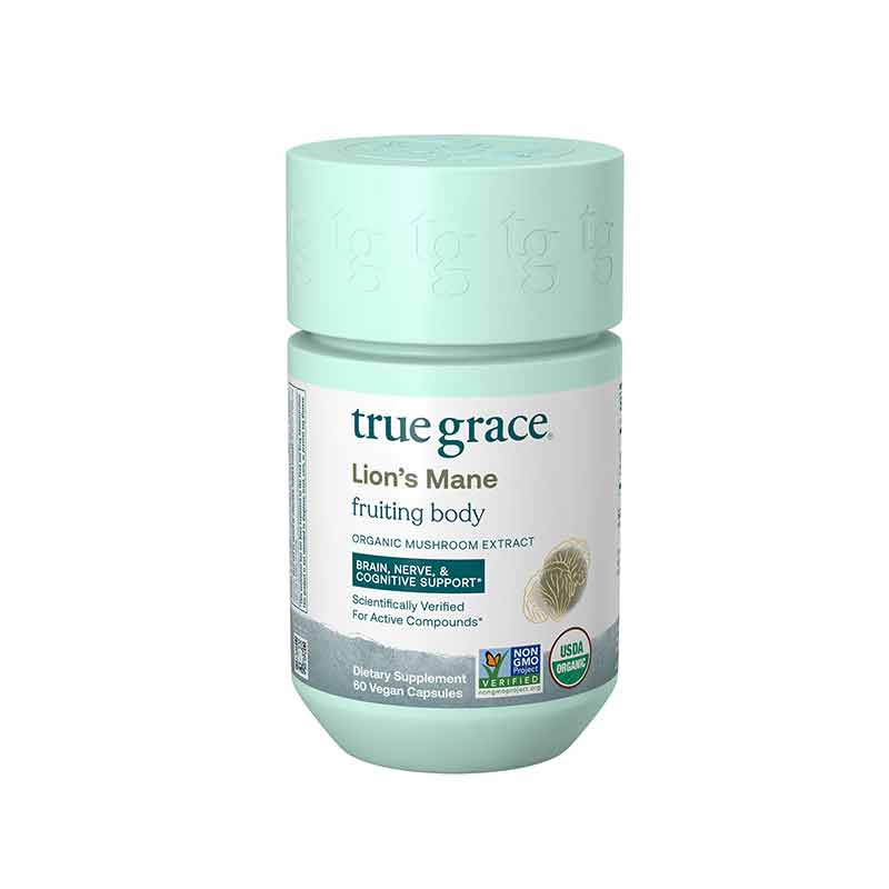 Lion's Mane, 60 Vegan Capsules, by True Grace