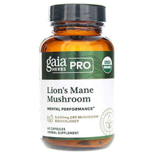 Lion's Mane Mushroom, 60 Capsules, by Gaia Professional Solutions
