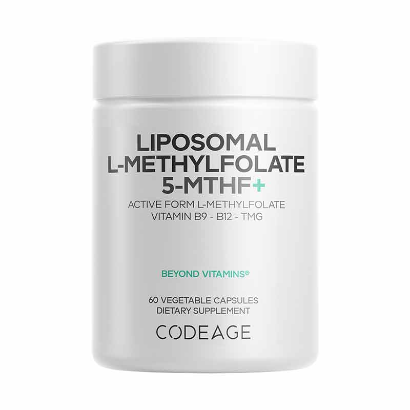 Liposomal L-Methylfolate 5-MTHF+, by Codeage