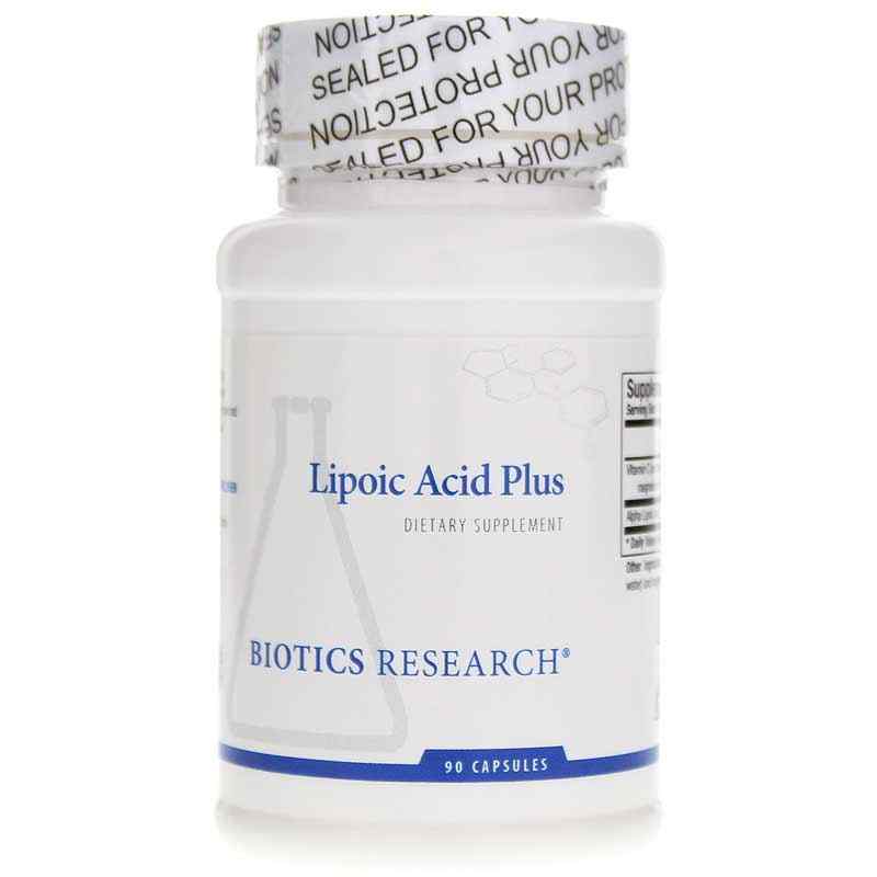Lipoic Acid Plus, Biotics Research – Natural Healthy Concepts