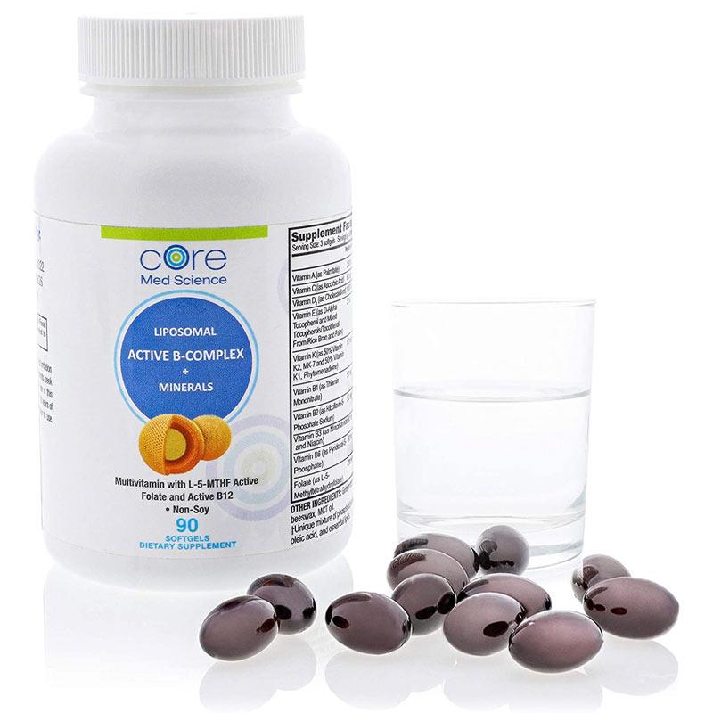 Liposomal B-Complex Multivitamin, by Core Med Science, image #4