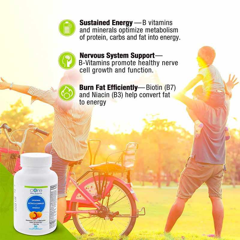 Liposomal B-Complex Multivitamin, by Core Med Science, image #8