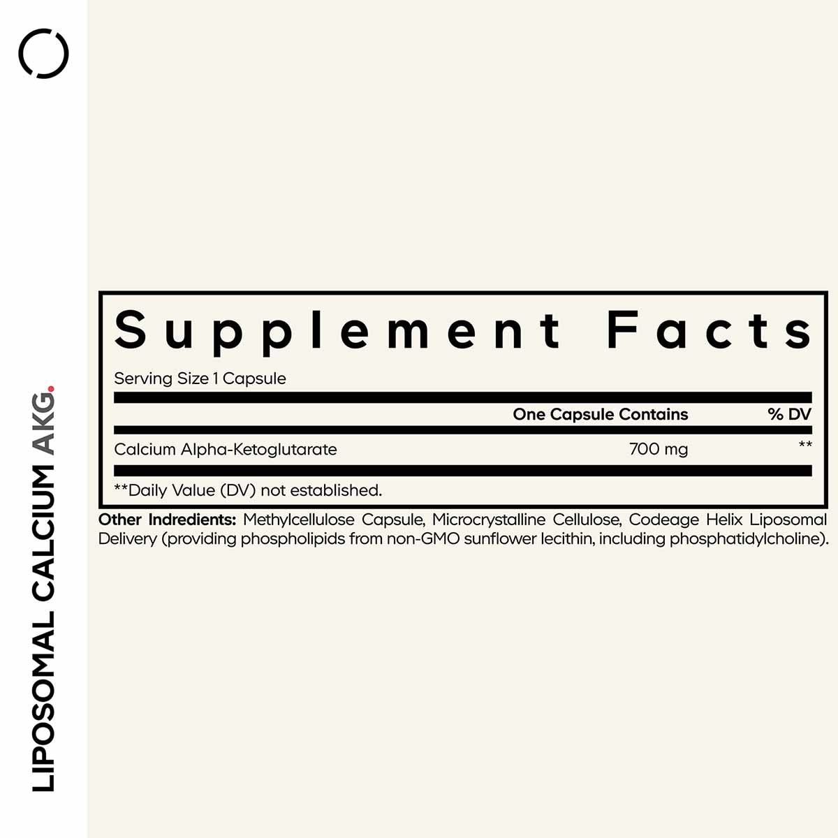 Liposomal Calcium AKG, by Codeage