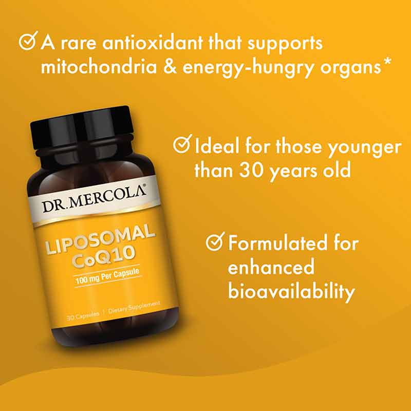 Liposomal CoQ10 100 Mg, 30 Capsules, by Dr. Mercola, image #4