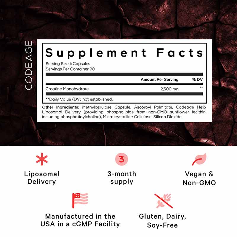 Liposomal Creatine, by Codeage, image #2