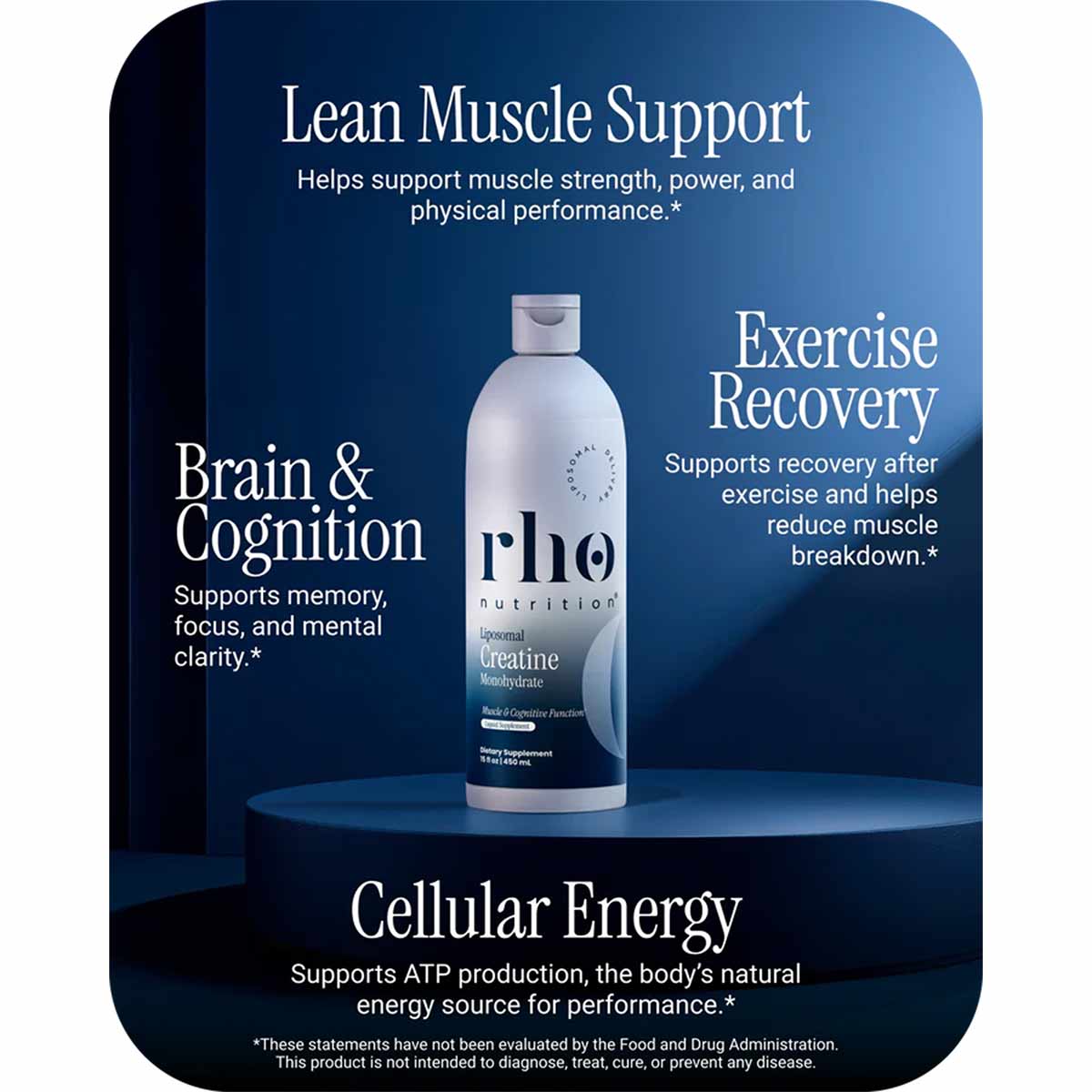 Liposomal Creatine Monohydrate, by Rho Nutrition
