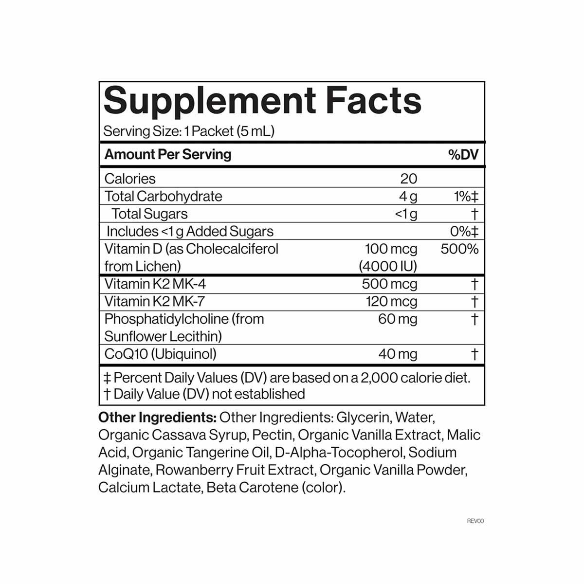 Liposomal D3+K2+CoQ10, 2 Oz, by Cymbiotika