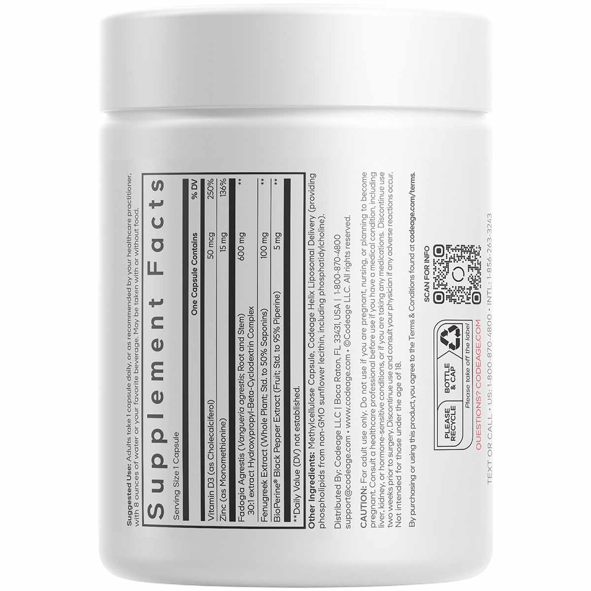 Liposomal Fadogia Agrestis+, by Codeage