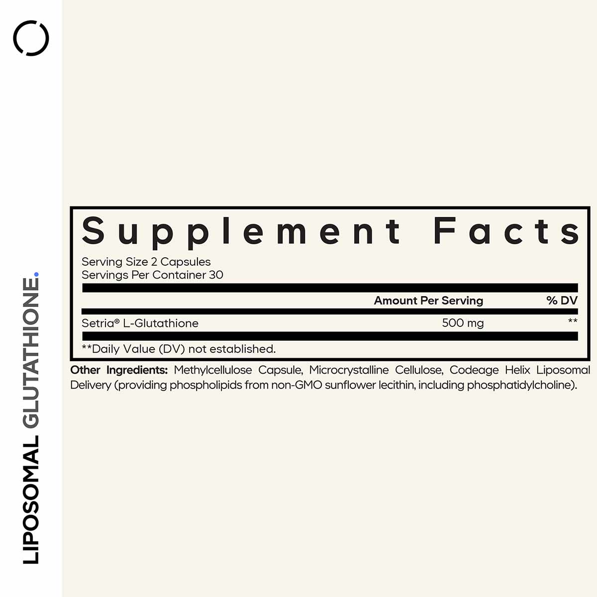Liposomal Glutathione, Codeage – Natural Healthy Concepts