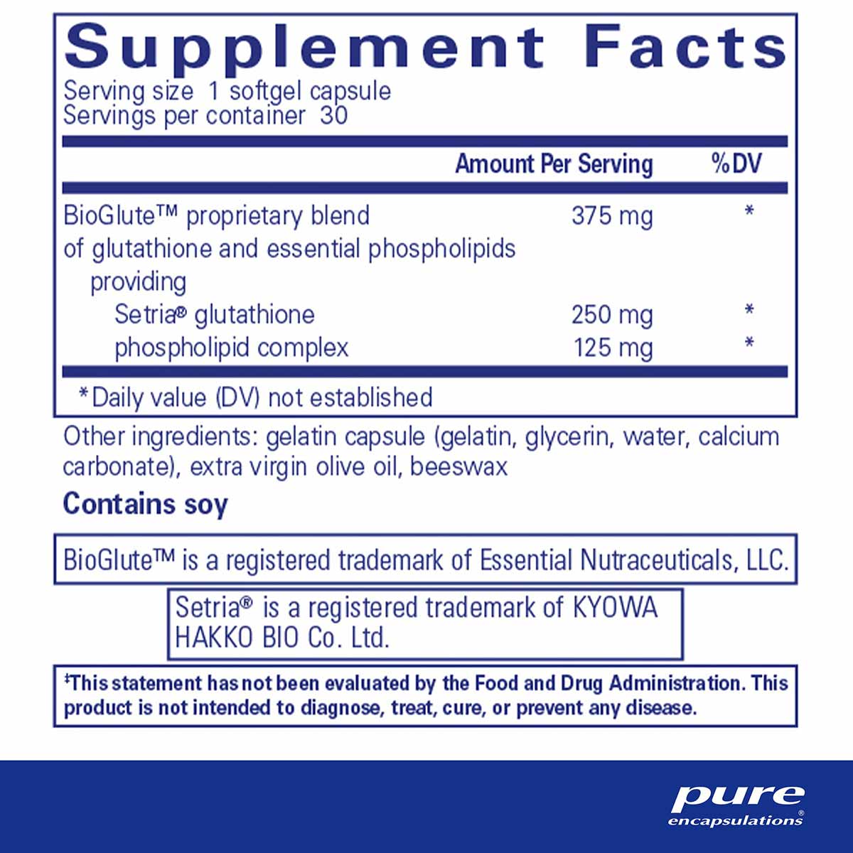 Liposomal Glutathione, by Pure Encapsulations