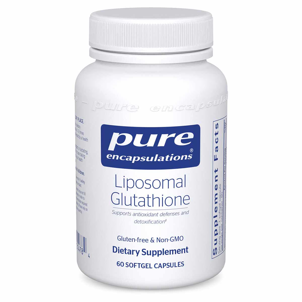 glutathione size Compounded Injection This dietary supplement is suitable for daily use and is formulated to help maintain overall wellness Liposomal Glutathione Pure Encapsulations 30