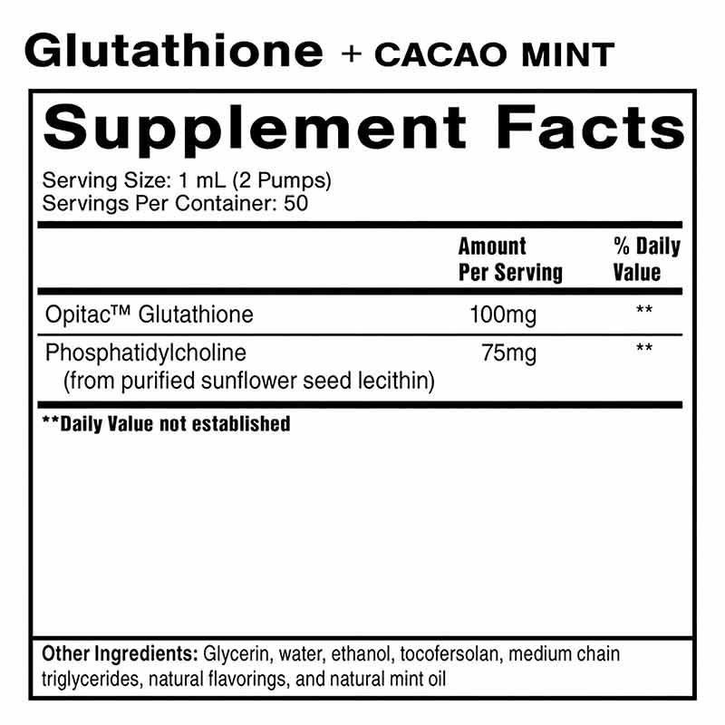 liposomal glutathione by quicksilver scientific Liposomal Glutathione + Cacao Mint, by Quicksilver Scientific – Natural Healthy Concepts liposomal glutathione by quicksilver scientific Liposomal Glutathione + Cacao Mint, by Quicksilver Scientific – Natural Healthy Concepts
