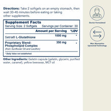 Liposomal Glutathione Softgels, 60 Softgels, by Core Med Science