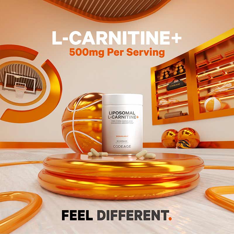 Liposomal L-Carnitine+, Codeage Natural Healthy Concepts Liposomal L-Carnitine+, Codeage Natural Healthy Concepts