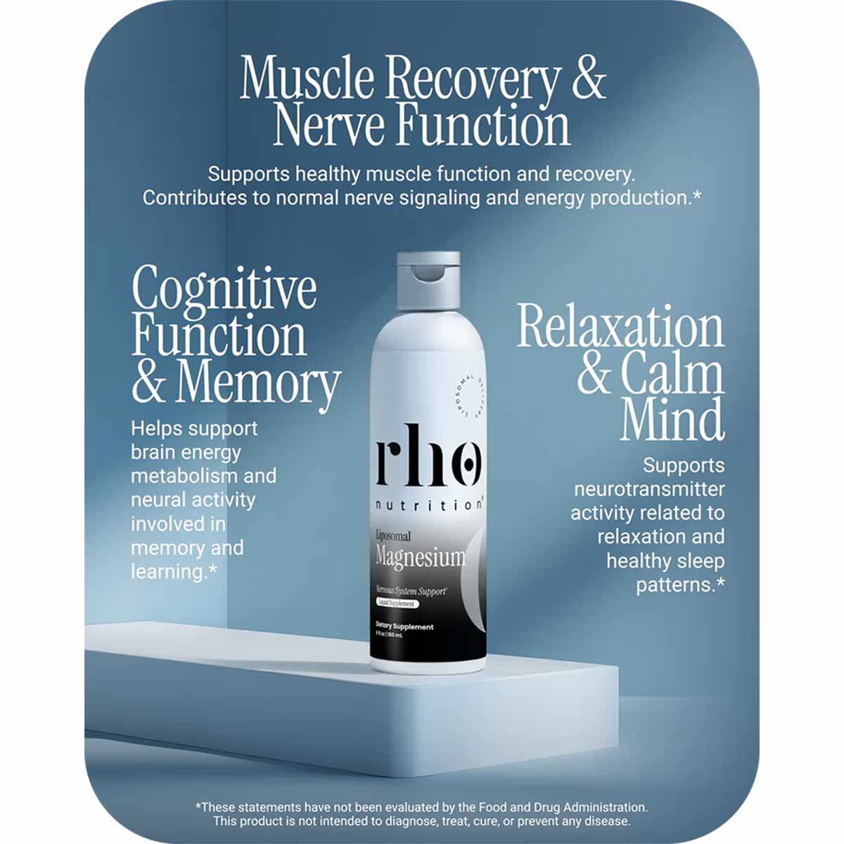 Liposomal Magnesium, by Rho Nutrition