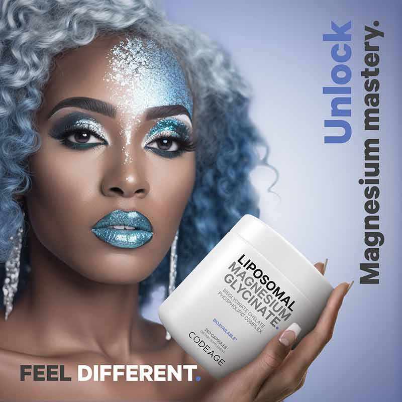 Liposomal Magnesium Glycinate, by Codeage, image #4