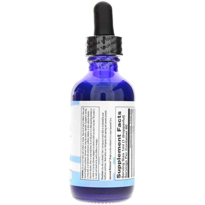 Liposomal Melatonin Drops Berry, by Nutra Biogenesis, image #2