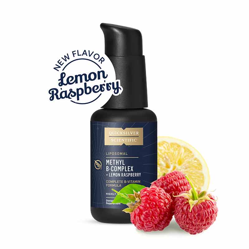 Methyl B-Complex Liposomal Lemon Raspberry, by Quicksilver Scientific, image #2