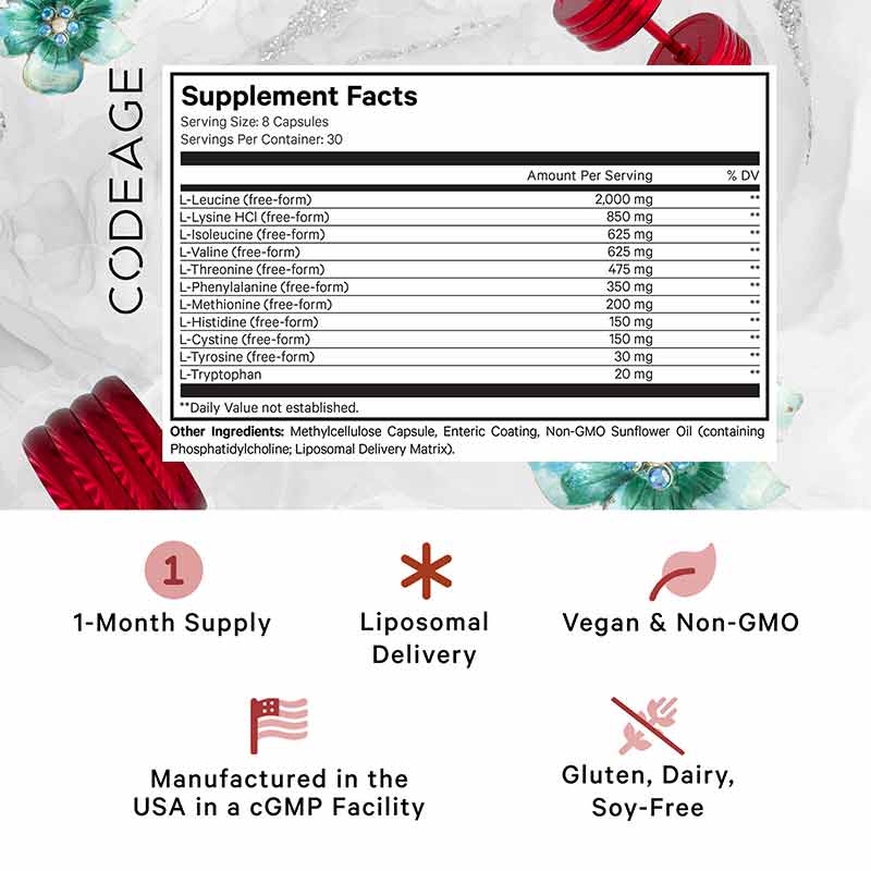 Liposomal Multi Amino+, by Codeage, image #2