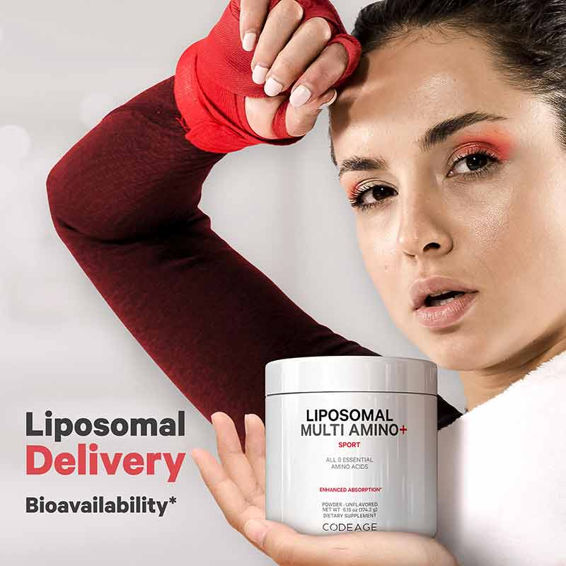 Liposomal Multi Amino+ Powder, by Codeage, image #5