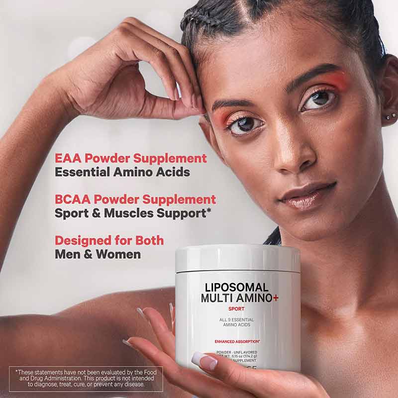 Liposomal Multi Amino+ Powder, by Codeage, image #7