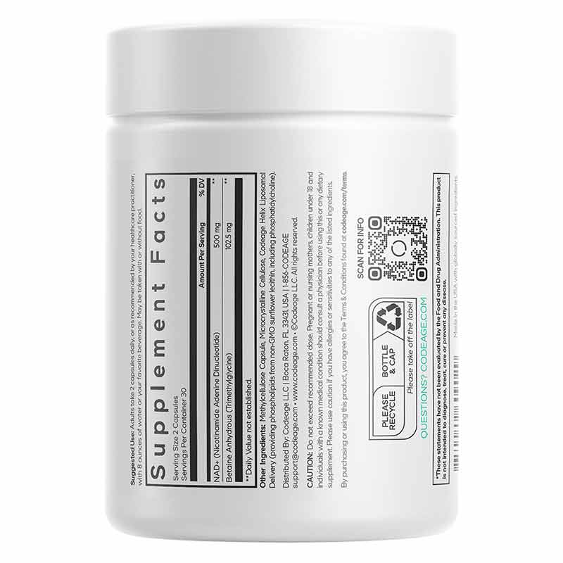 Liposomal NAD+, by Codeage, image #3