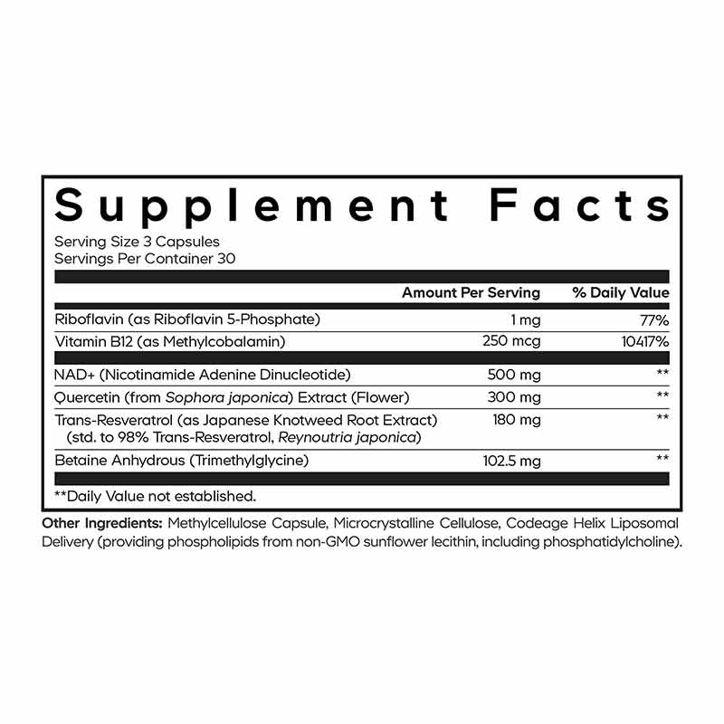 Liposomal NAD+ Ultra, by Codeage, image #2