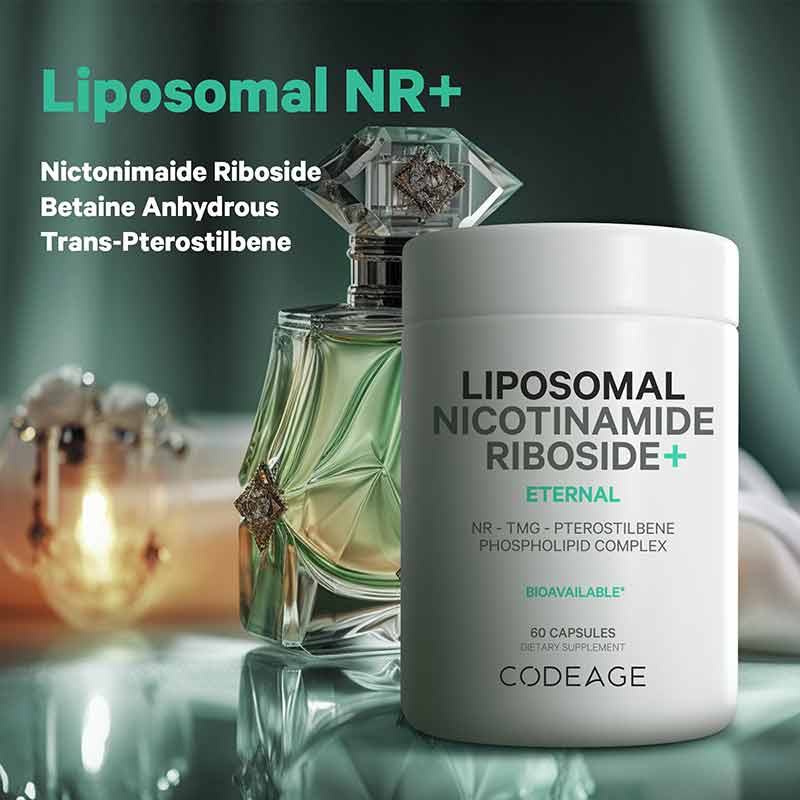 Liposomal Nicotinamide Riboside+, by Codeage, image #3