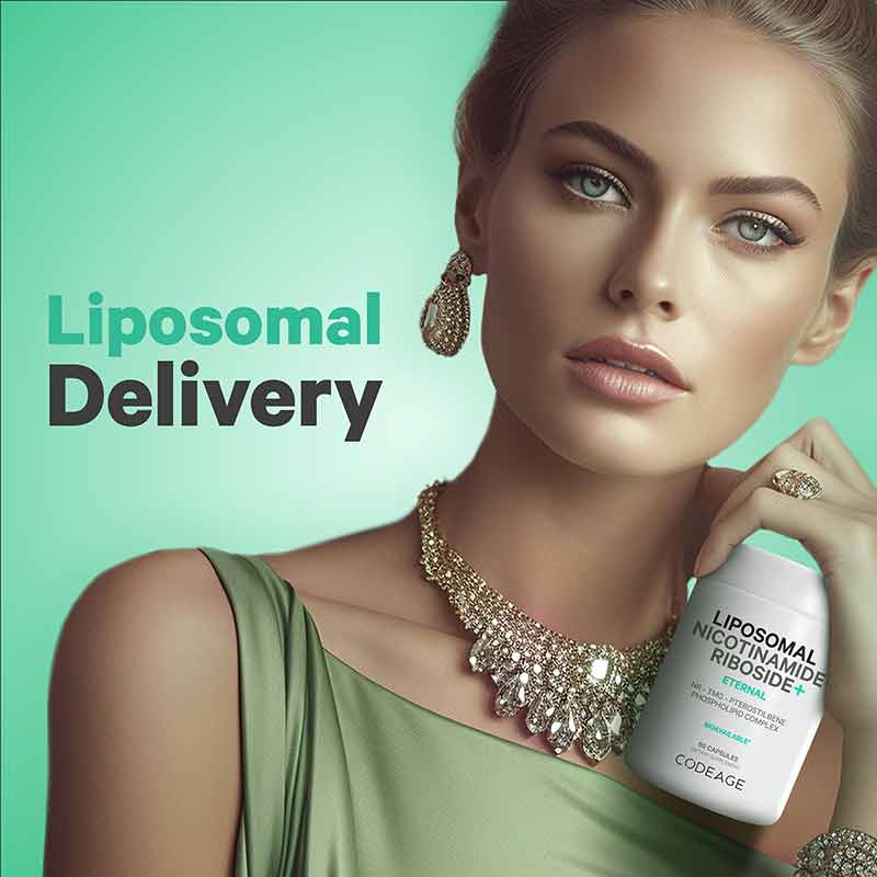 Liposomal Nicotinamide Riboside+, by Codeage, image #4