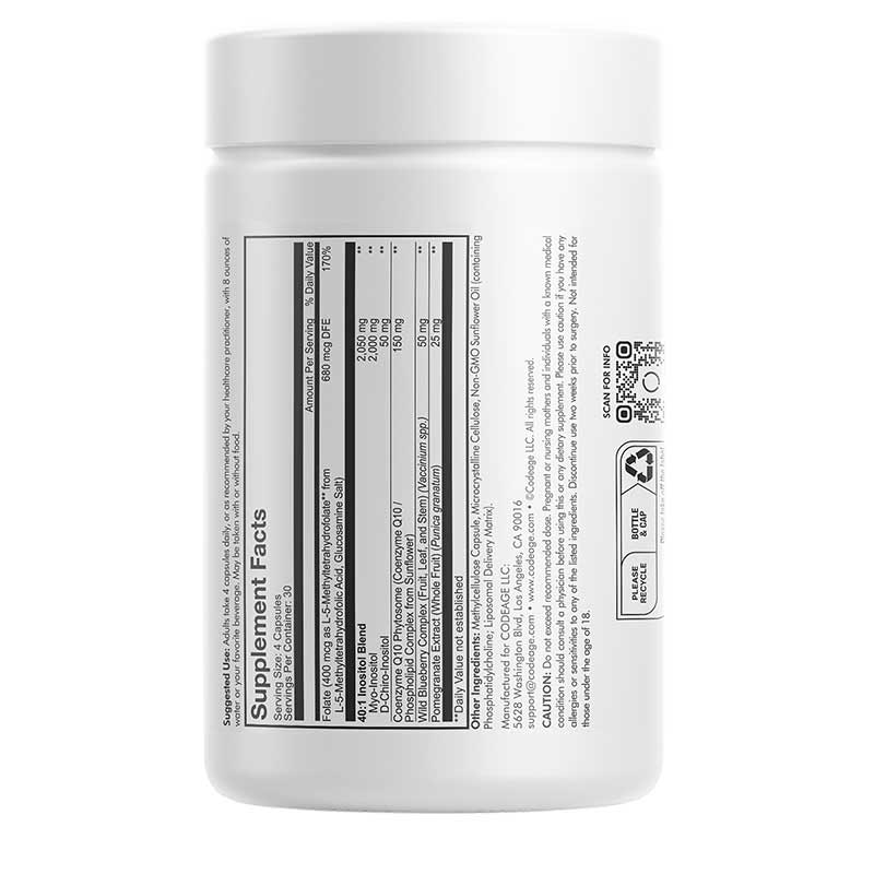 Liposomal Ovarian Inositol +, by Codeage, image #3