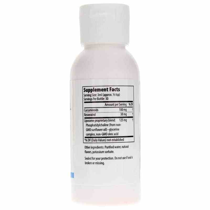 Liposomal Resveratrol Curcumin, 3 Oz, by DesBio, image #2