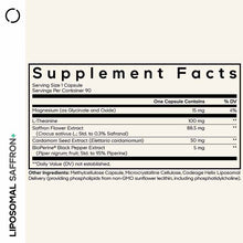 Liposomal Saffron+, 90 Veg Capsules, by Codeage, image #2