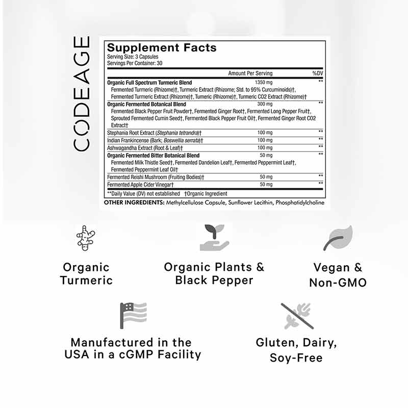 Liposomal Turmeric, by Codeage, image #2
