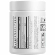 White supplement container with black label showing Codeage Liposomal Urolithin A product information and supplement facts pa