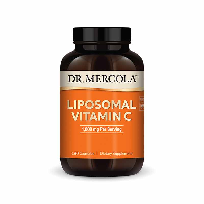 Liposomal Vitamin C 1000 Mg, 180 Capsules, by Dr. Mercola
