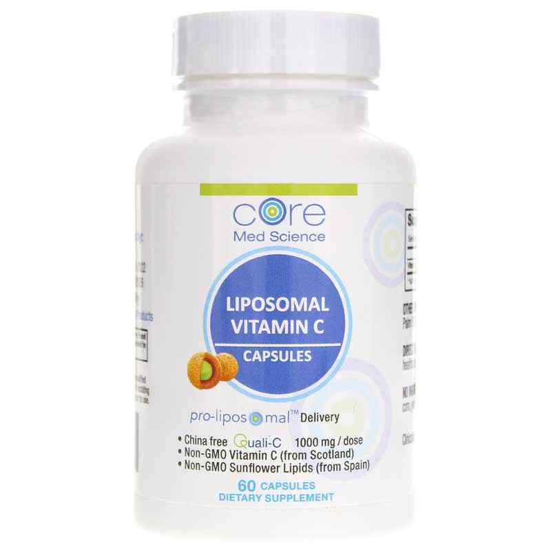 Liposomal Vitamin C Capsules, by Core Med Science