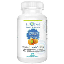 Liposomal Vitamin C Softgels, 90 Softgels, by Core Med Science