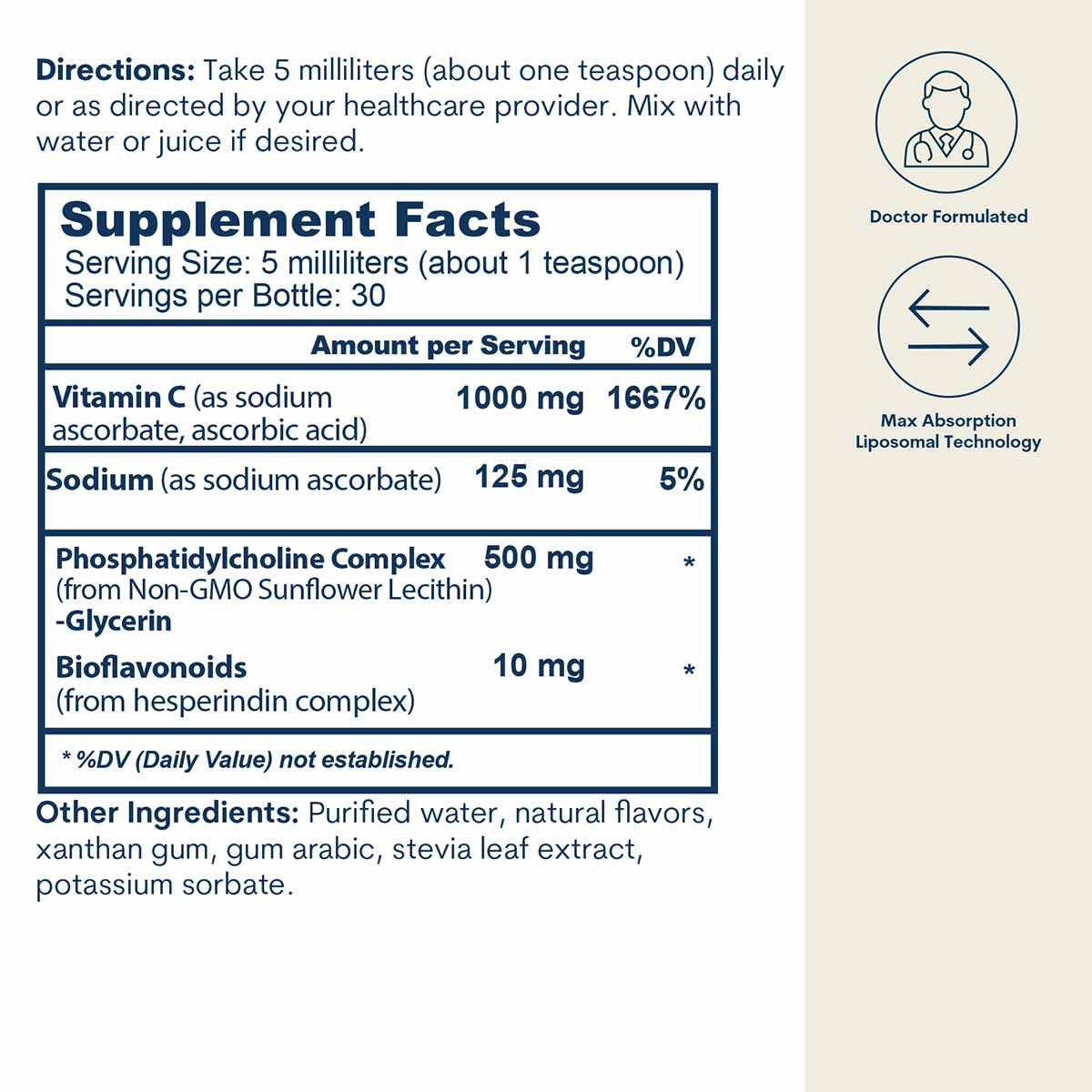 Liposomal Vitamin C Sunflower Formula, Core Med Science Natural Healthy Concepts Liposomal Vitamin C Sunflower Formula, Core Med Science Natural Healthy Concepts