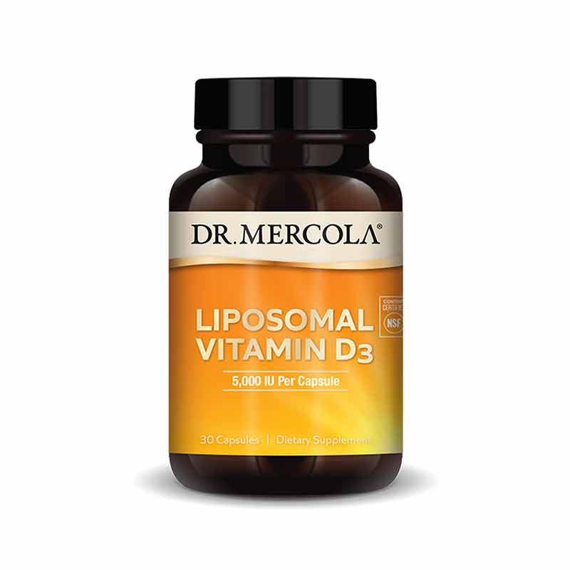 Liposomal Vitamin D3 5000 IU, by Dr. Mercola
